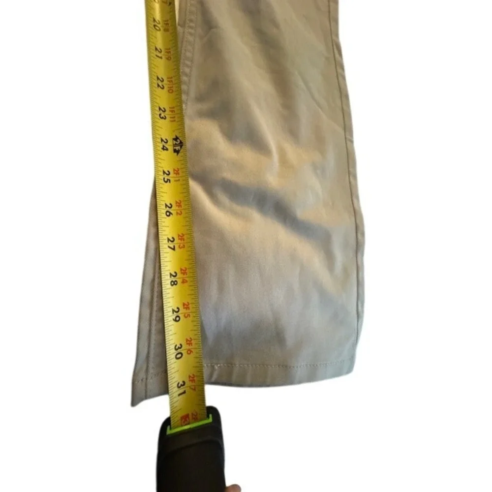 NWT Nautica Boys Adjustable Waist Khaki School Uniform Pants - 20 Regular - Picture 12 of 12